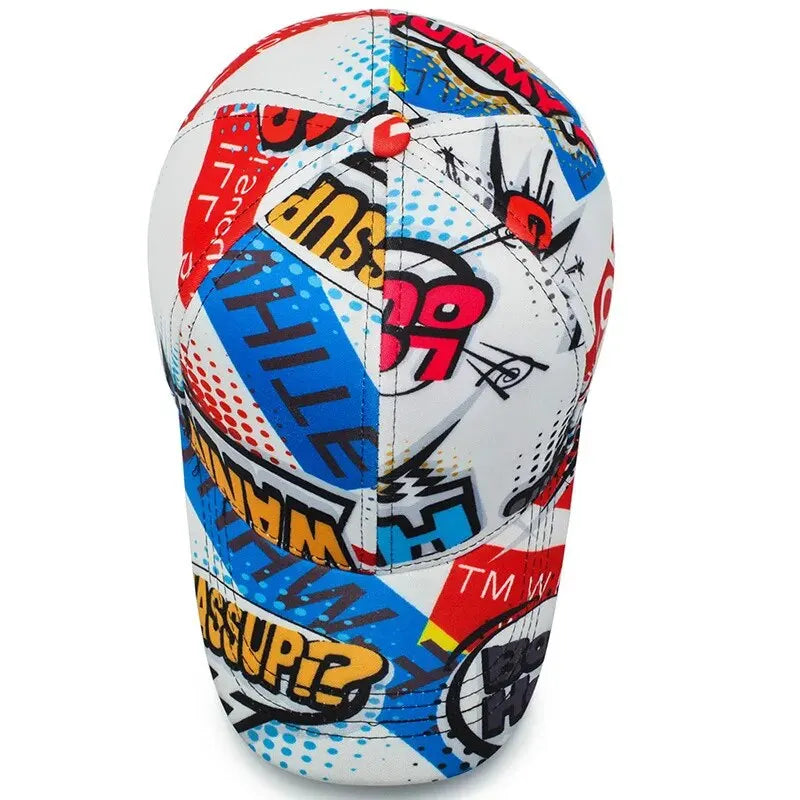 Czapka z daszkiem w stylu wiosennym, modna, uliczna, hip-hopowa, bawełniana czapka hip-hopowa