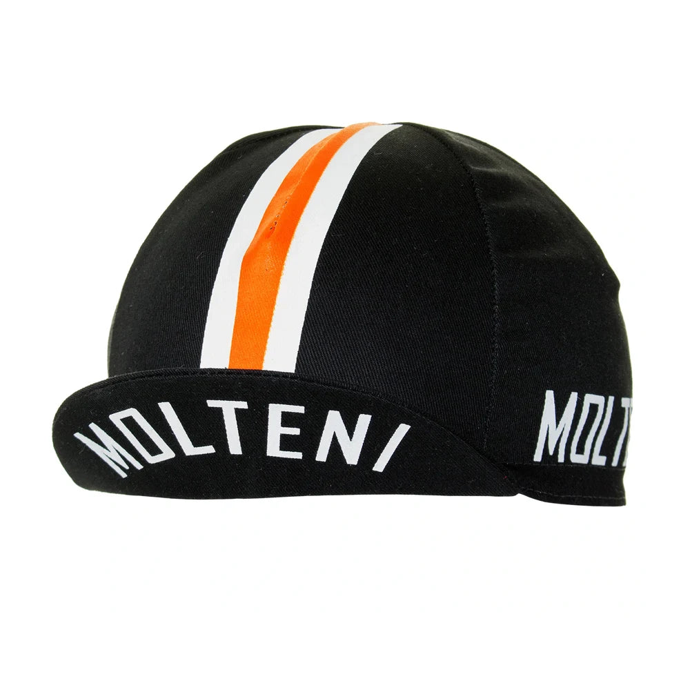 Retro Team Molteni cykelkeps – andningsbar solskyddskeps för utomhussport, unisex