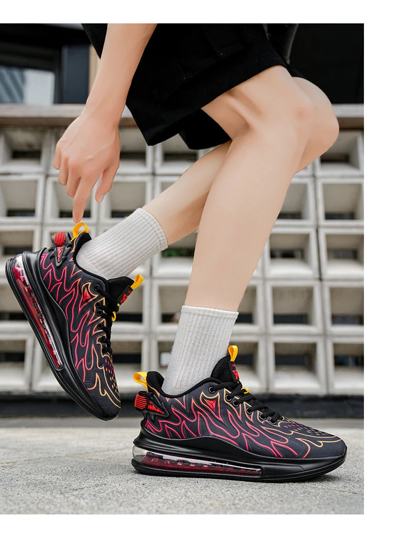 Zapatillas para hombre, calzado casual masculino, tenis de lujo, zapatillas deportivas transpirables, mocasines de moda y calzado de running para hombre