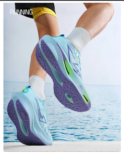Running Shoes Carbon Plate Specialty Marathon Men's Sports Breathable Lightweight Women's Comfortable Athletic Non-slip Sneakers