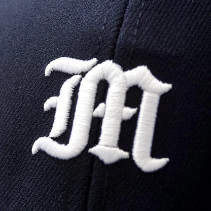Fitted Full Stretch Closed Cap Hat Letter M Flexible Bill New Trucker Men Flex Dad Hip Hop Baseball Snapback Sun Visor Era