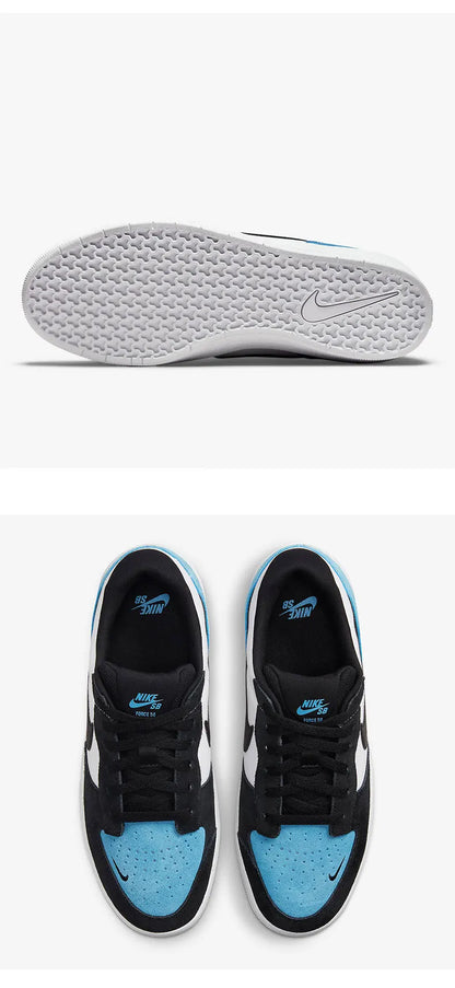 Sapatilhas de skate clássicas de cano baixo Nike SB Force 58 originais para homem e mulher CZ2959-400