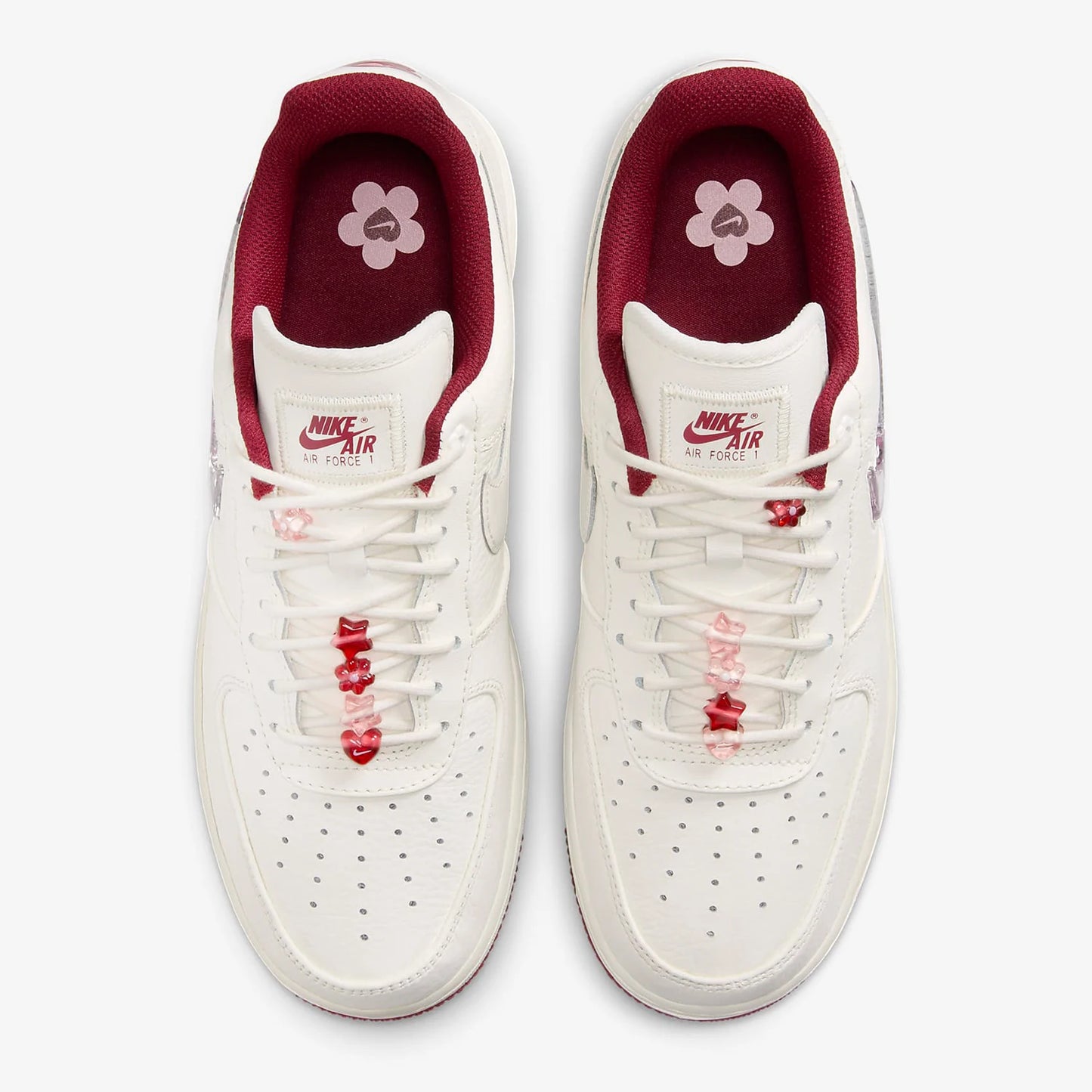 Nike Genuine Air Force 1 Damen-Plateau-Sportsneaker, strapazierfähig, FZ5068-161