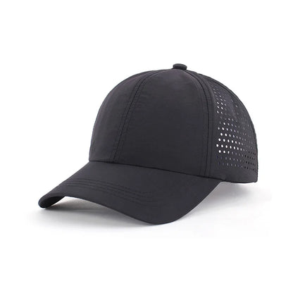 Women Ponytail Hats Summer Quick-dry Baseball Cap forTeenager Girls Sun Hats Casual Sports Mesh Woman Summer Hat Outdoor Travel
