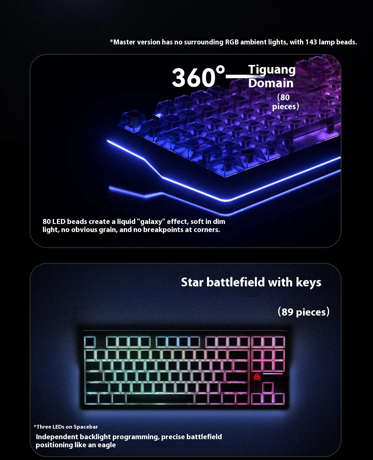 Teclado mecánico AULA F87 Pro V2 inalámbrico de 3 modos, batería de larga duración de 12000mAh, hot-swap, RGB Customi, teclado e-sports para gaming en PC