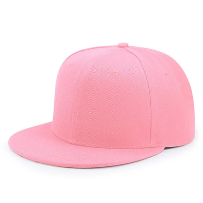 Custom Print Embroidery Logo Flat-brimmed baseball cap Unisex Outdoor Hat Hip Hop Dad Hat Gorras Hombre Street Snapback Hat