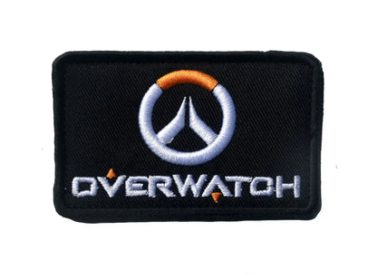 Overwatch D.Va bestickter Magic-Arm-Patch-Sticker für Cosplay, Rucksack und Kleidung – Aufkleber-Dekoration, Fan-Merchandise, Geschenk