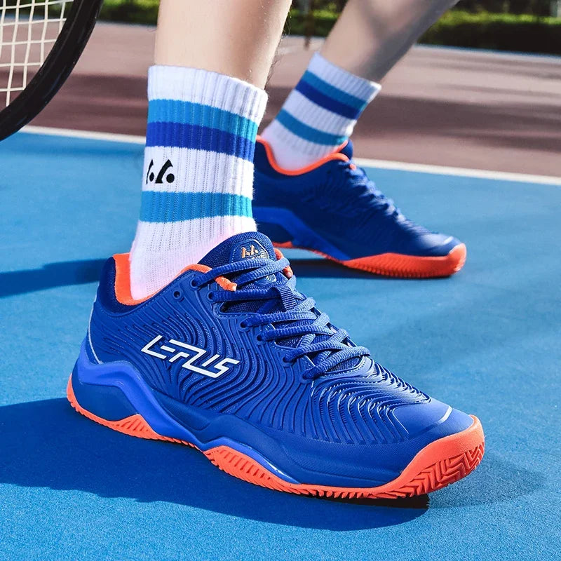 Dámské a pánské prodyšné tenisové boty, sportovní obuv, volejbalové boty, profesionální badmintonové tenisky