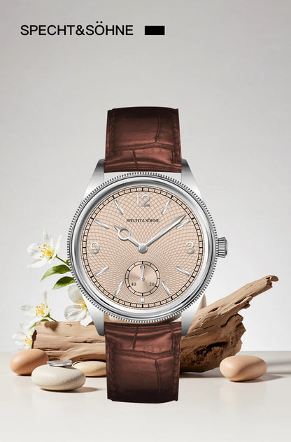 Specht & Söhne New Arrivals 1908 Automatic Watches For Men Stainless Steel Seagull Movt Mechanical Wristwatch 50M Waterproof