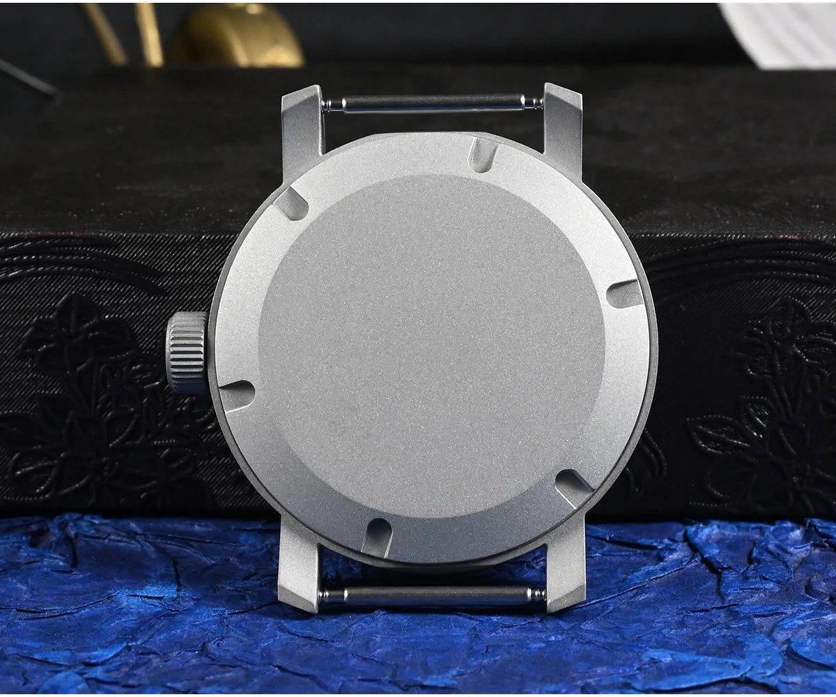 San Martin New 40mm Retro Pilot YN55 Automatic Mechanical Fashion Simple Style Men Wristwatch 100m Waterproof C3 Luminous SN0143