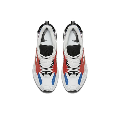 POIZON Nike M2K Tekno Branco Preto Laranja AV4789-100