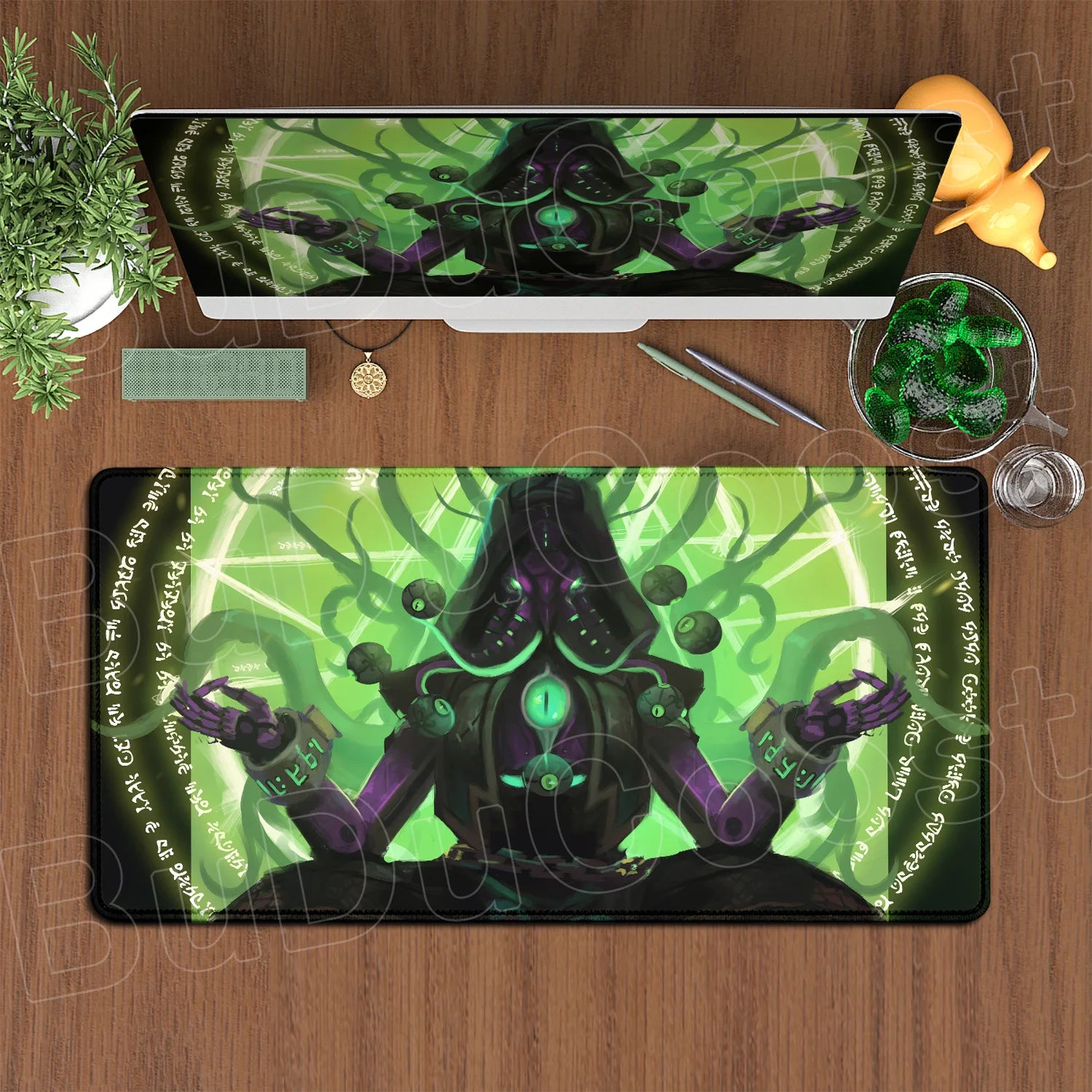 Produit gaming premium Fraquane, Large XXL DIY Cool Overwatch Mouse Pad Keyboard Table Gaming Accessories Non-Slip Rubber Edge locking spped Laptop Rug desk Mat, équipement gamer