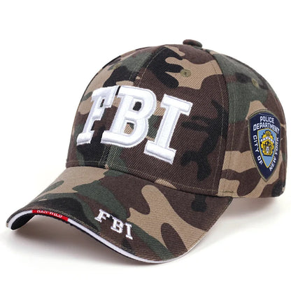 Bonés de basebol Kanye FBI com letras fashion para homem e mulher, pala desportiva, boné snapback e chapéu de sol masculino