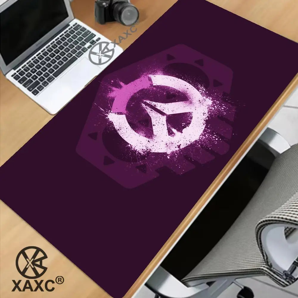 Großes Overwatch-Mauspad Kawaii XXL PC-Computer-Schreibtischmatte Gamer-Büroteppich Tastatur-Tisch Gaming-Zubehör MousepadXAXC