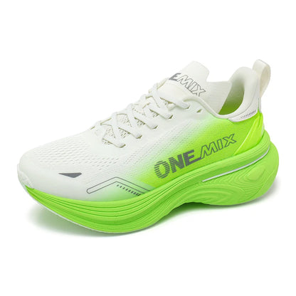 ONEMIX Nuove scarpe da corsa a forma di cuscino per donna e uomo, leggere, alla moda, da esterno, sneakers da strada, scarpe sportive da allenamento, jogging e fitness