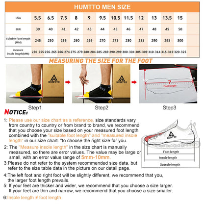 HUMTTO Trekking Shoes for Men Mountain Climbing Sneakers Outdoor Sports Shoes Breathable Walking Casual Sneakers Men’s Hiking Boots