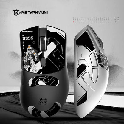 Metaphyuni Metapanda P1 kabellose Maus P1 Pro Max PAW3395, geringe Latenz, leichte E-Sports-Gaming-Maus, ergonomisch, Geschenk für PC-Gamer