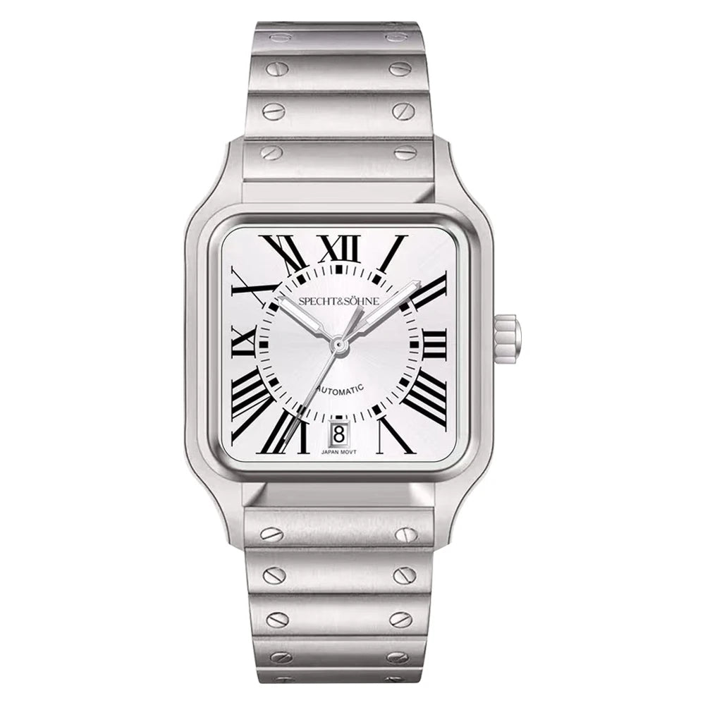 Specht & Söhne New Men's Watches Japan Miyota 8215 Movement Mechanical Wristwatches Stainless Steel 50M Waterproof Men's Watch