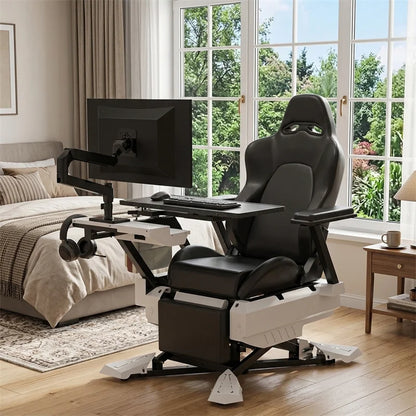 Ergonomic Gaming Chair PC Computer Racing Style Cockpit Lazy Multifunctional Long Sitting Office Home Gamer Furniture 2026