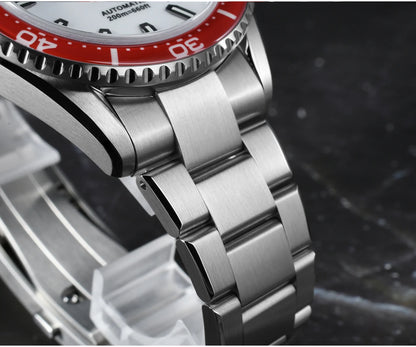 San Martin 2025 New Enamel Dial Full Luminous 39mm Dive Watch Luxury Men Watch NH35 Automatic Mechanical Waterproof 200m SN0129