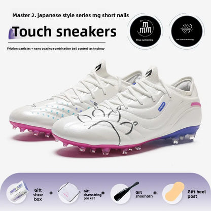 Kelme Adult Football Shoes MG Short Nail Men's Training Football Boots Professional Competition Grass-Specific Soccer Shoes