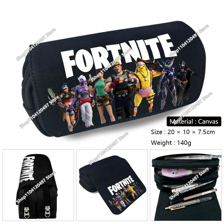 Shooting-Game-Federmäppchen FORTNITED für Jungen, große Kapazität, wasserdichtes Stifteetui, Büro-Schreibwaren, Geschenkspielzeug