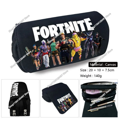 Shooting-Game-Federmäppchen FORTNITED für Jungen, große Kapazität, wasserdichtes Stifteetui, Büro-Schreibwaren, Geschenkspielzeug