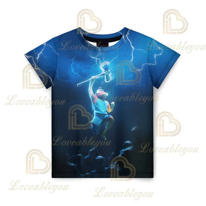 Nova T-shirt de Verão Fortnite para Rapazes, T-shirt Cartoon Gira, Manga Curta, para Homem, Mulher e Criança, T-shirts para Adolescentes, Tops Streetwear