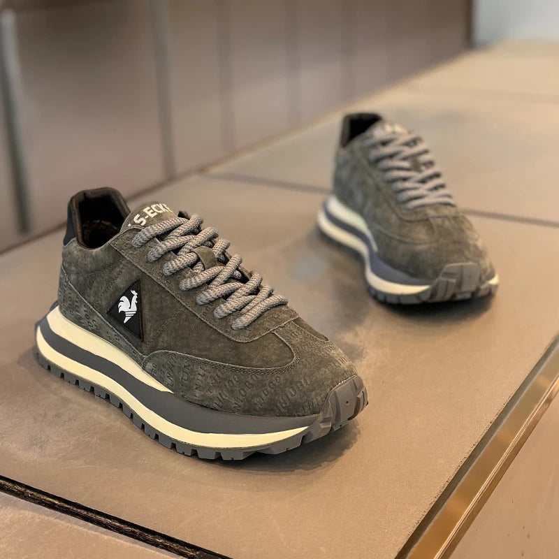 Men's fashion daily casual sports shoes, simple atmosphere, non-slip and wear-resistant high-quality men's running shoes