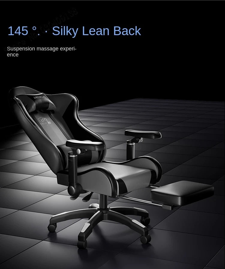 New Gaming Chair 9D Mechanical Dynamic Armrests 3D Lumbar Support Wide Seat Ergonomic Chair Gaming  Live Streaming  Swivel Chair