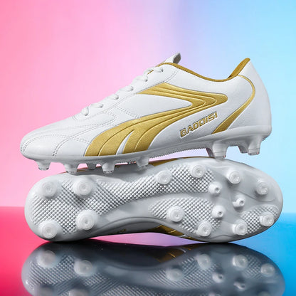 Fodboldsko til mænd, åndbare fodboldstøvler, futsal, ultralette professionelle træningssneakers, unisex græsknopper til kamp og sport