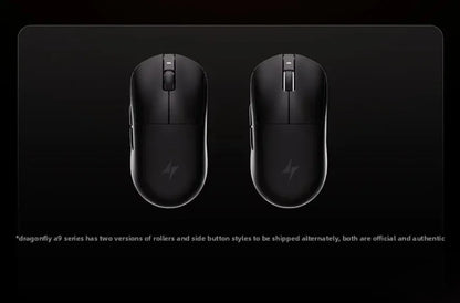 Rato Gaming Bluetooth Sem Fios ATK Dragonfly A9, Design Ergonómico, Resposta Rápida, PAW3950 Ultra, 800mAh, Leve, 8KHz, eSports
