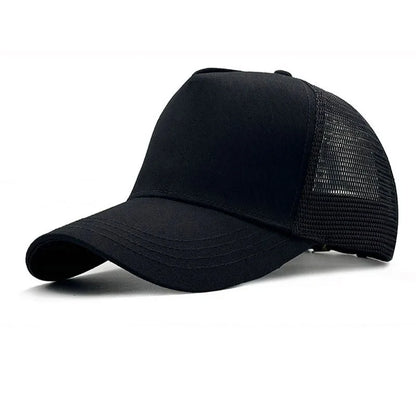 Big Head Man Baseball Caps Summer Mesh Plus Size Causal Peaked Hats 56-60cm 62-68cm Oversize XXL Snapbacks