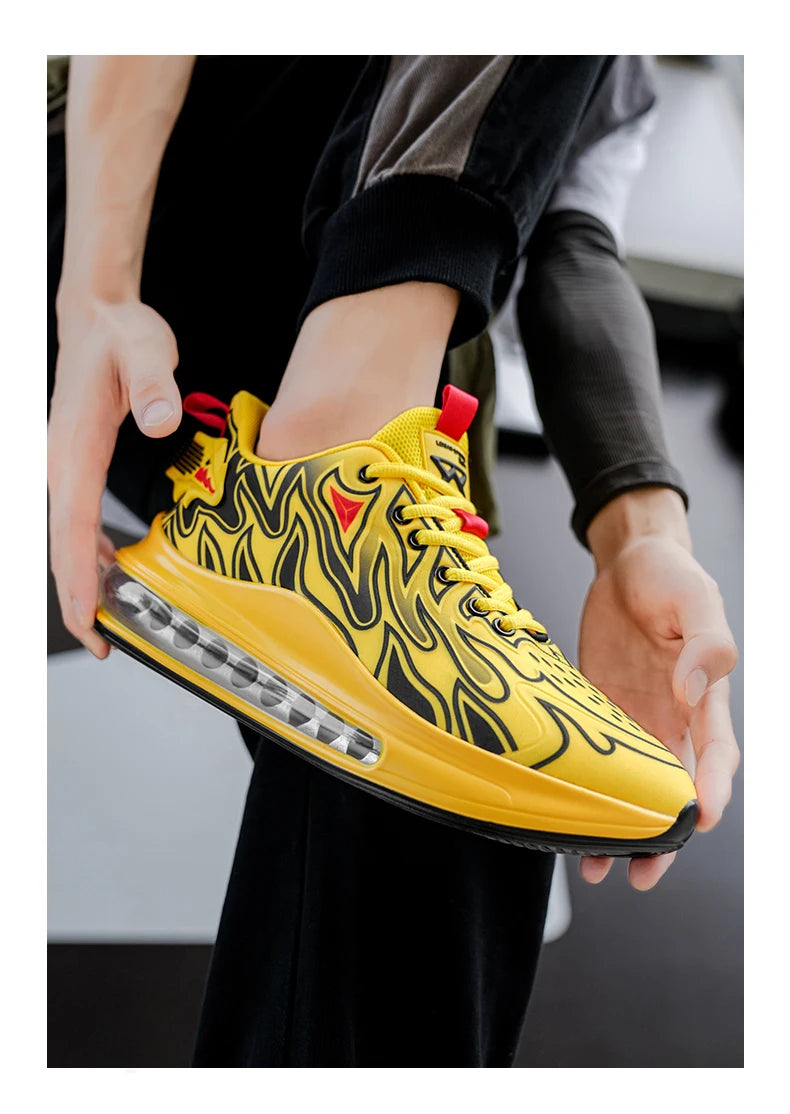 Zapatillas para hombre, calzado casual masculino, tenis de lujo, zapatillas deportivas transpirables, mocasines de moda y calzado de running para hombre