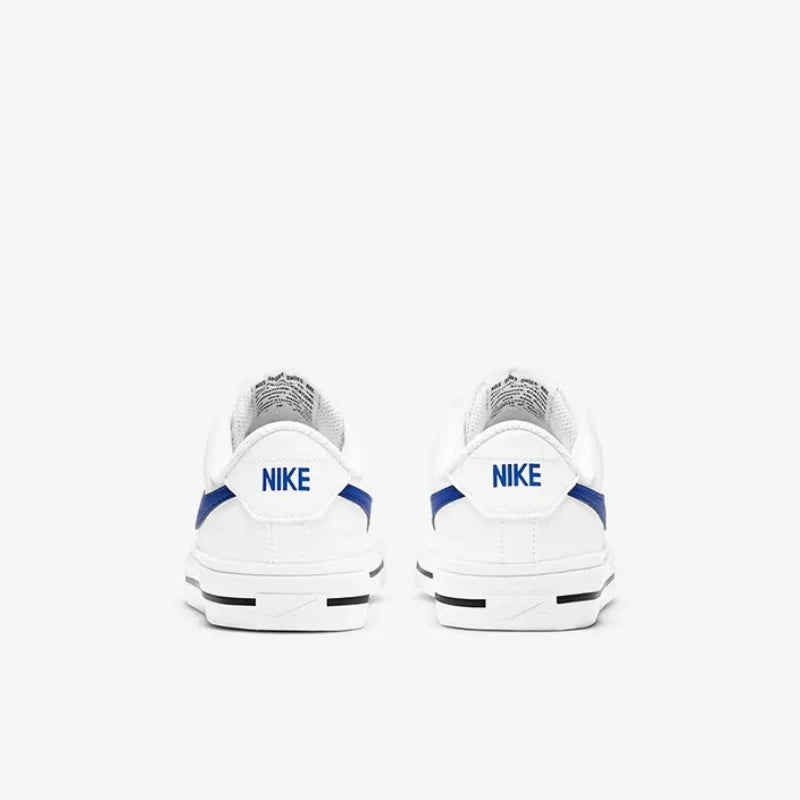 Nike New Lightweight, Comfortable, and Versatile Women's Court Legacy Low-Top White Casual Sports Sneakers DA5380-101