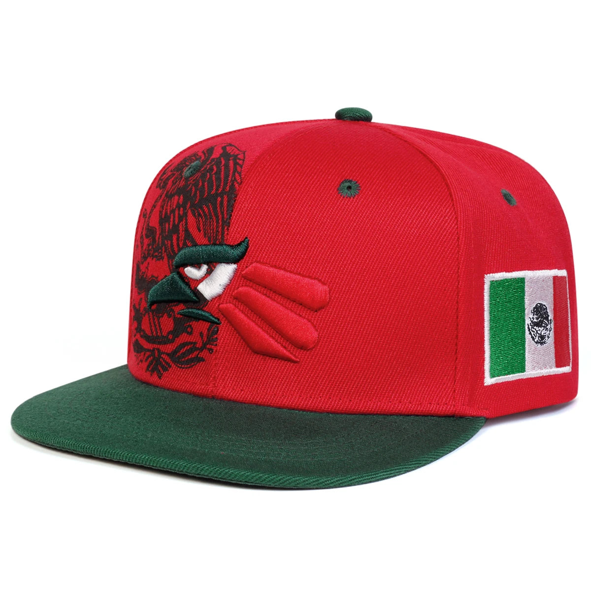 Unisex Eagle Embroidery Hip-hop Hats Spring and Autumn Outdoor Adjustable Casual Baseball Caps Sunscreen Hat Sports Cap