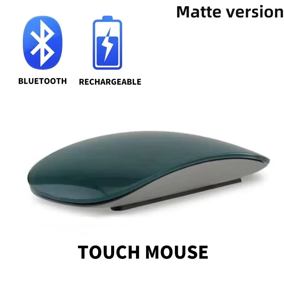 Magic Dual Mode Wireless Mouse Bluetooth Touch Slim Rechargeable Ergonomic for Macbook Air Pro PC Laptop Computer Notebook 2026