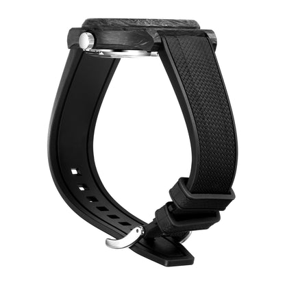 TIME TOKEN Neue Luminous Carbon Fiber 40mm Taucheruhr für Herren, luxuriöse automatische mechanische Uhr mit Kalender, Saphirglas, wasserdicht bis 100m