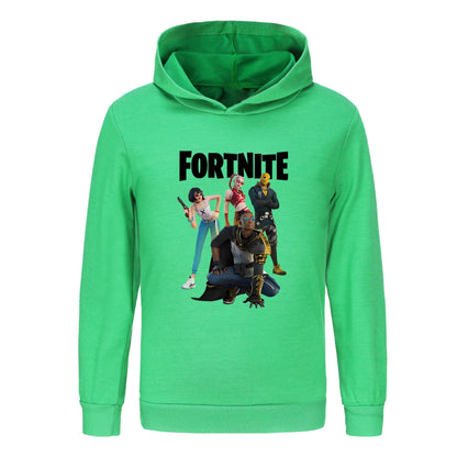 Hoodie Fortnite para Crianças Roupa de Princesa para Meninas Moda Bebé Rapazes Roupa Primavera Outono Sweatshirt Tops Infantis 4403