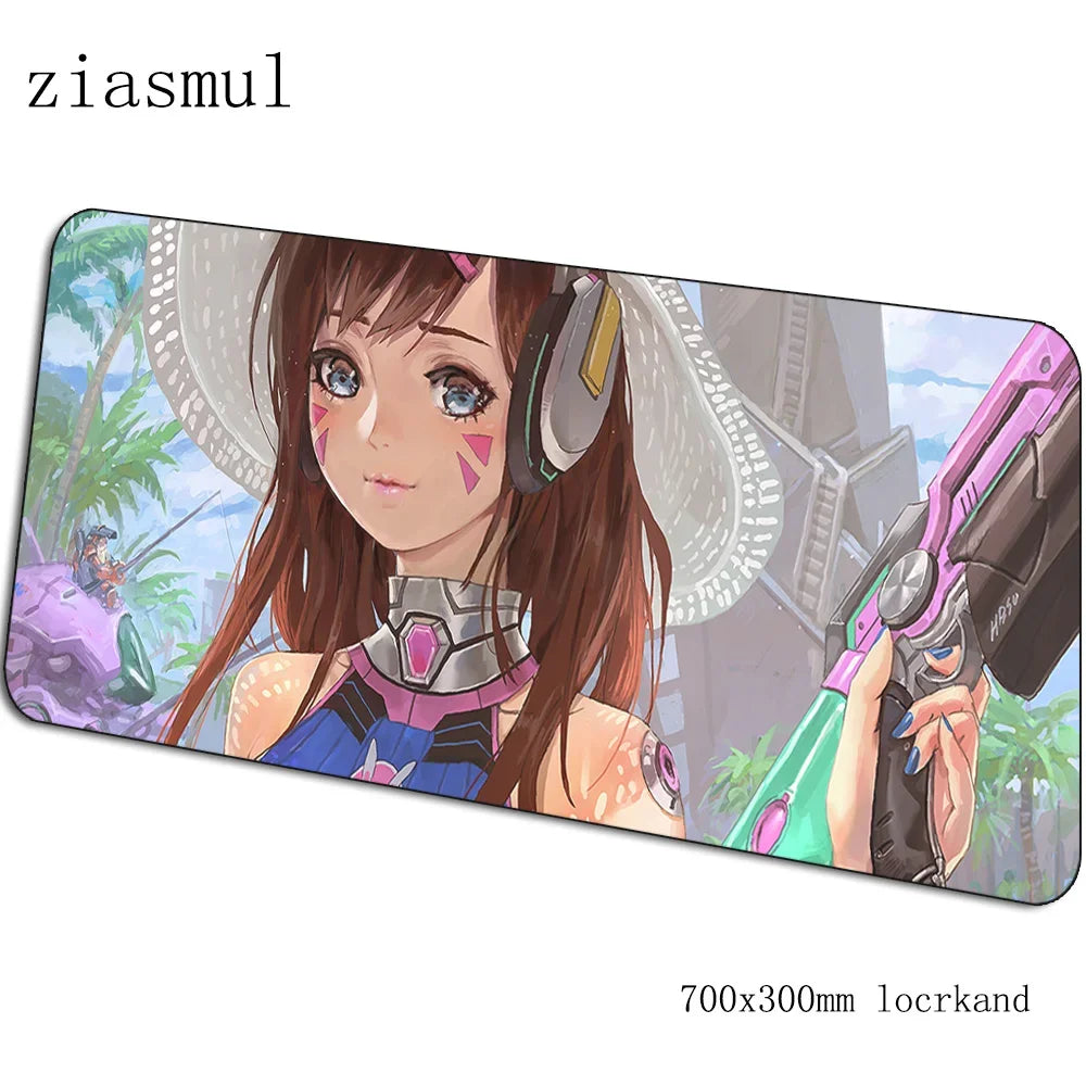 DVA Gamer-Mauspad 70x30cm XL Gaming-Mauspad PC-Notebook-Schreibtischmatte, süßes Padmouse für Spiele, Weihnachtsgeschenke für Gamer, Gamer-Matten, Gamepad