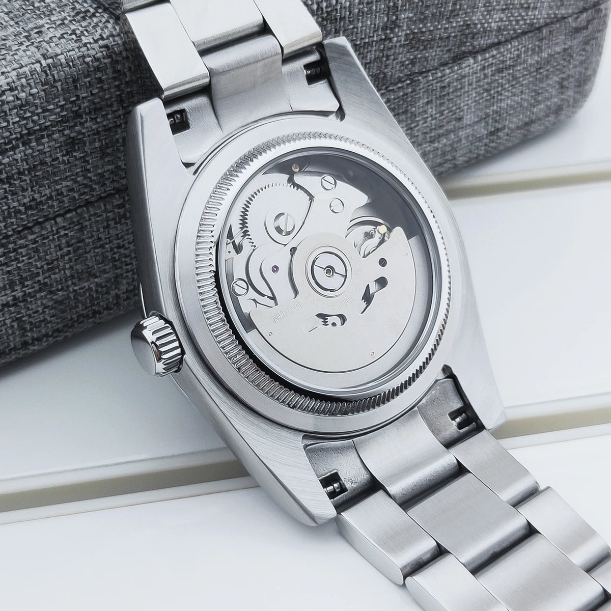 36/39mm Corgeut Luxury NH35 Miyota8215 Automatic Mechanical Wristwatches Numbers Men Watch Sapphire Crystal 10bars Reloj Hombre