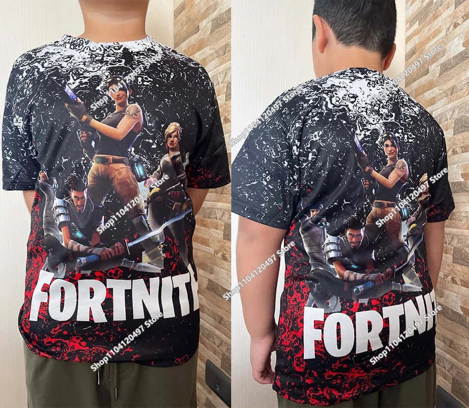 Christmas Fortnite 3d T-shirt Tees Battle Royale Streetwear Kids Victory Game Men and Women Harajuku T Shirt Teen Clothes