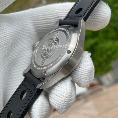 STEELFLIER Official SF743 Quartz Pilot Big Onion Crown Swiss Luminous VH31 20Bar Waterproof Sapphire Crystal Luxury Dive Watch