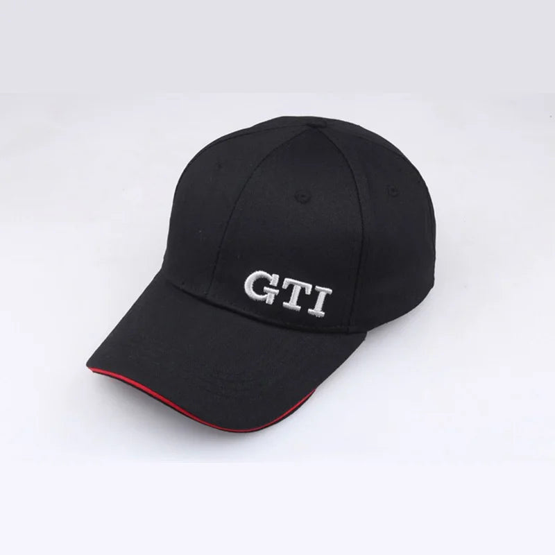 New Letter Men's And Women's Racing Hat Car Golf GTI Baseball Cap Sports And Leisure Hat Outdoor Camping Beach Sun Hat B185