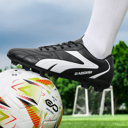Fodboldsko til mænd, åndbare fodboldstøvler, futsal, ultralette professionelle træningssneakers, unisex græsknopper til kamp og sport