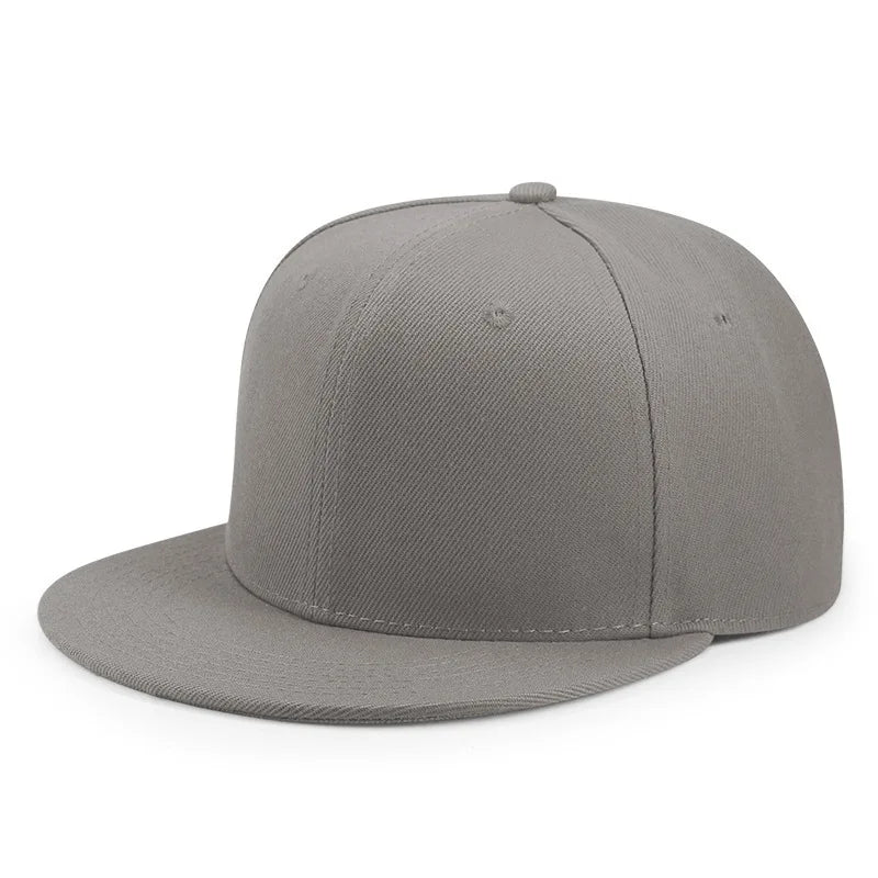 Custom Print Embroidery Logo Flat-brimmed baseball cap Unisex Outdoor Hat Hip Hop Dad Hat Gorras Hombre Street Snapback Hat