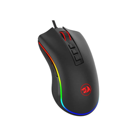 Redragon M711 PC gamer egér, vezetékes egér, 7 programozható gomb, testreszabható RGB, 10,000 DPI, ergonomikus egér