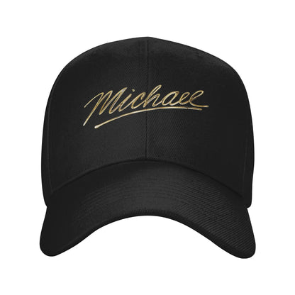 Cappellino da baseball con logo Michael Biopic Sun - Cappellini estivi casual hip hop da uomo per Michael Jackson - Cappellini da baseball per adulti, da caccia e da campeggio