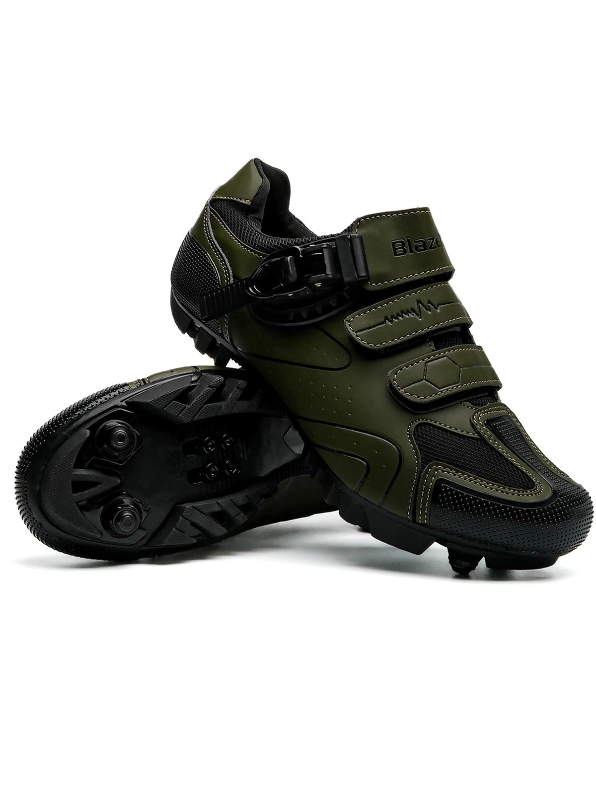 Primavera, scarpe da ciclismo MTB con morsetti da uomo, scarpe sportive in carbonio, velocità, corsa in montagna, scarpe da mountain bike