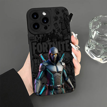 Capa de Telemóvel Fortnite para Samsung Galaxy A37 A57 A25 A56 A16 A06 A35 A05s A15 A34 A24 A05 A13 A73 A53 A23 A03 A13 4G 5G
